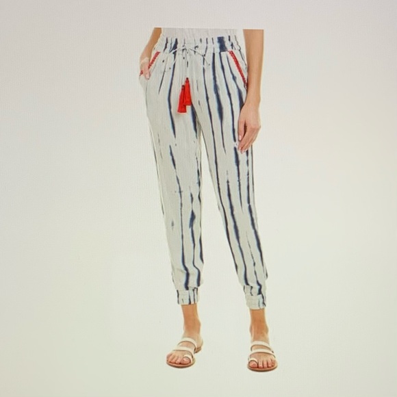 NWT Hemant & Nandita Embroidered-trim Pant - Picture 1 of 5